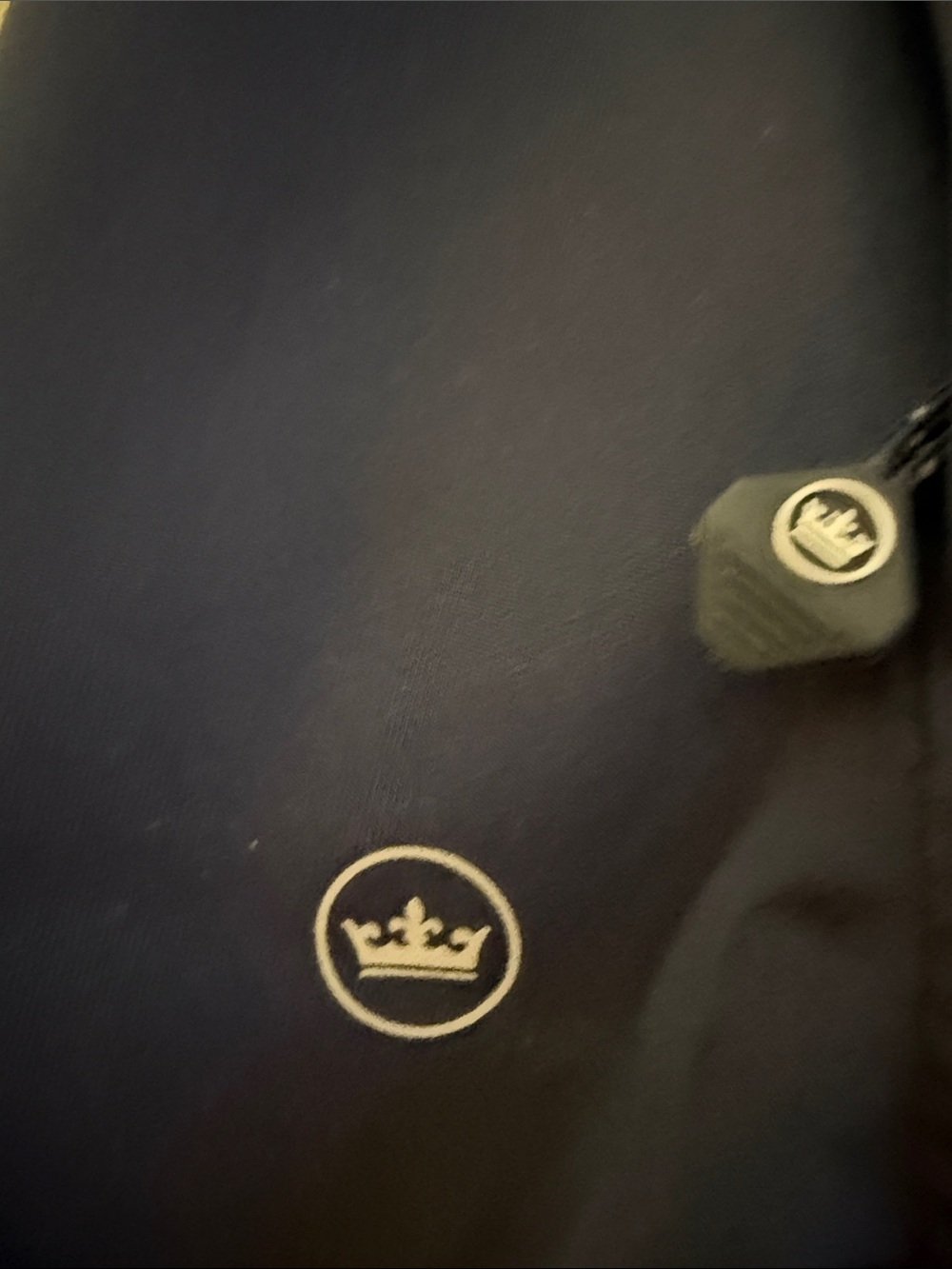 Peter Millar Navy Quilted Hybrid Puffer Jacket - Picture 5 of 5